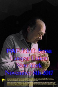 PAF New York 2017 / Jansa na Cooper Union